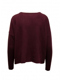 Ma'ry'ya burgundy red pullover with pocket