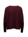 Ma'ry'ya burgundy red pullover with pocket shop online women s knitwear