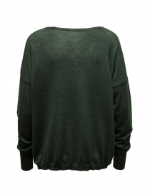 Ma'ry'ya maglia in lana verde con due tasche
