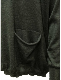 Ma'ry'ya maglia in lana verde con due tasche prezzo