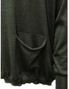 Ma'ry'ya maglia in lana verde con due tasche YNK073 BOTTLEGREEN I10 prezzo