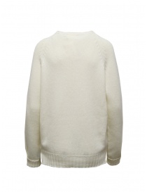 Ma'ry'ya pullover bianco con maniche raglan prezzo