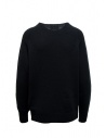 Ma'ry'ya pullover nero con maniche raglanshop online maglieria donna