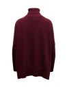 Ma'ry'ya maglia a collo alto in lana bordeauxshop online maglieria donna
