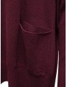 Ma'ry'ya maglia a collo alto in lana bordeaux YNK061 BORDEAUX D11 acquista online
