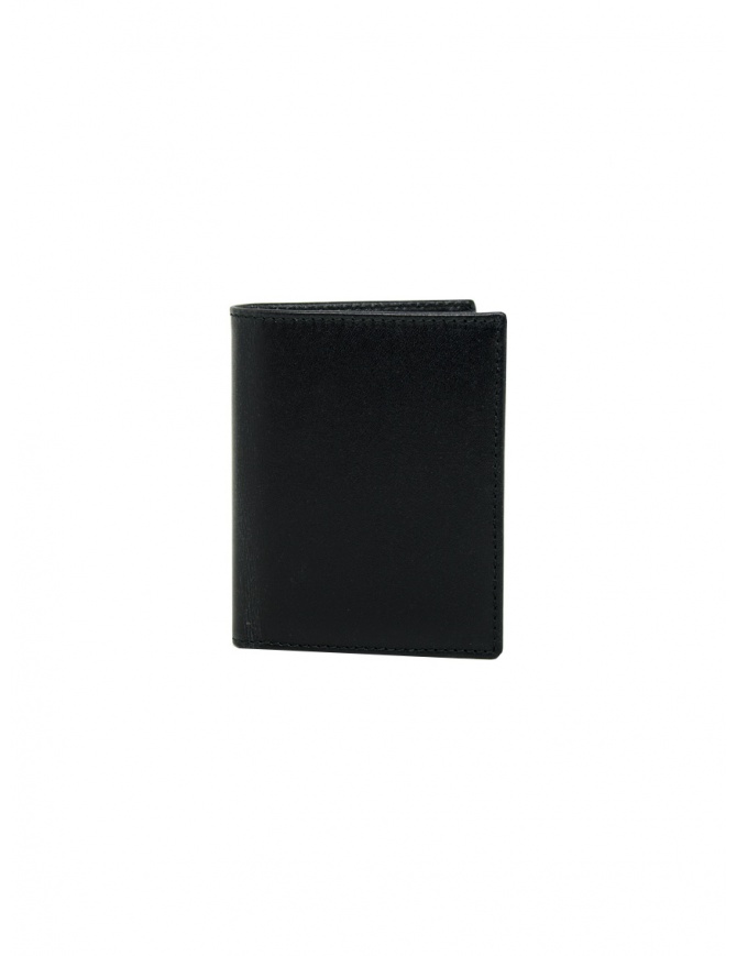 Comme De Garçons mini wallet in black leather SA0641 BLACK wallets online shopping