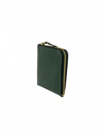 Wallets online: Comme des Garçons mini green leather coin purse