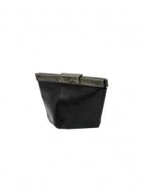 Wallets online: Carol Christian Poell mini coin purse in black leather