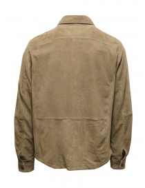 Parajumpers Radcliff giacca-camicia in suede marrone prezzo