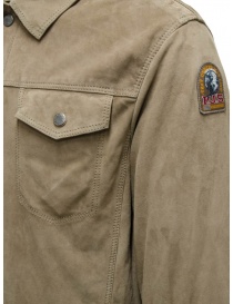 Parajumpers Radcliff brown suede shirt-jacket