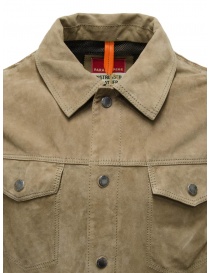 Parajumpers Radcliff giacca-camicia in suede marrone giubbini uomo acquista online