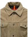Parajumpers Radcliff giacca-camicia in suede marrone PMJKSU01 RADCLIFF SUEDE FUNGO acquista online