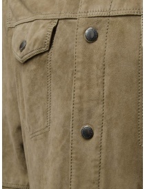 Parajumpers Radcliff giacca-camicia in suede marrone giubbini uomo prezzo