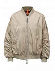 Parajumpers Kathryn satin beige bomber jacket PWJKIN32 KATHRYN SUN KISSED order online