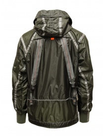 Parajumpers Edge giacca a vento con cappuccio verde timo