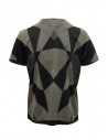 Parajumpers Shispare black and grey laser printed t-shirt shop online mens t shirts