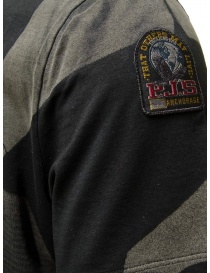 Parajumpers Shispare black and grey laser printed t-shirt price
