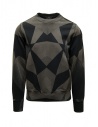Parajumpers K2 PR black and grey laser printed sweatshirt buy online PMFLK11 K2 PR BLKSKYDRIFTPRINT