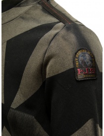 Parajumpers K2 PR black and grey laser printed sweatshirt men s knitwear buy online