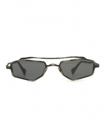 Glasses online: Kuboraum Z23 ME thin metal sunglasses