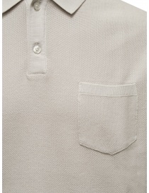 Parajumpers Raf ice grey polo shirt