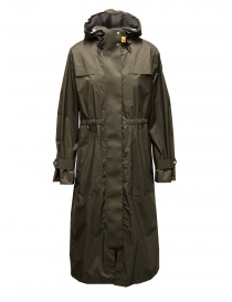 Cappotti donna online: Parajumpers Yakura trench lungo impermeabile verde