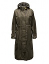 Parajumpers Yakura trench lungo impermeabile verde acquista online PWJKRA33 YAKURA DARK MUD 0322