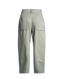 Parajumpers Imogen pantalone ampio con pinces verde salvia