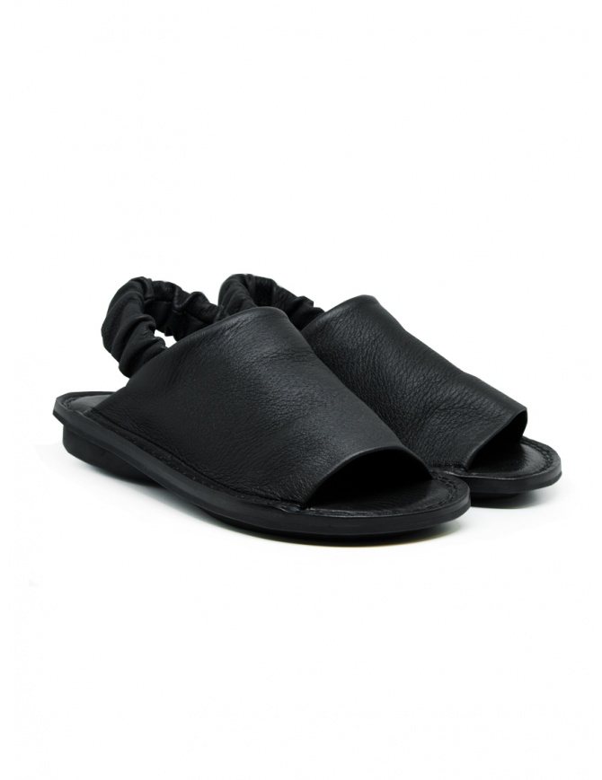 Trippen Nudge sandalo basso in pelle con elastico alla caviglia NUDGE BLK ALB WAW PA BLK Trippen Nudge sandalo basso in pelle con elastico alla caviglia NUDGE BLK ALB WAW PA BLK calzature donna online shopping