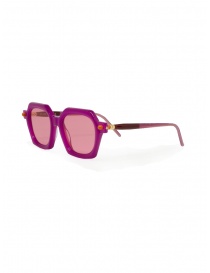 Kuboraum P10 occhiali ciclamino lenti rosa
