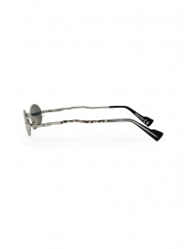 Kuboraum Z24 oval metal glasses with dark blue lenses price