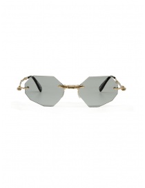 Kuboraum H44 PG folding glasses with grey geometric lenses