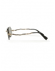 Kuboraum H44 PG folding glasses with grey geometric lenses glasses buy online