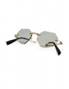 Kuboraum H44 PG folding glasses with grey geometric lenses price H44 51-19 PG grey1* shop online
