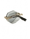 Kuboraum H44 PG folding glasses with grey geometric lenses buy online H44 51-19 PG grey1*