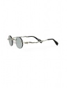 Kuboraum H42 foldable metal glasses with grey round lenses shop online glasses