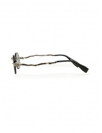 Kuboraum H42 foldable metal glasses with grey round lenses glasses buy online