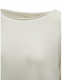 Ma'ry'ya pullover in cotone bianco a manica lunga prezzo
