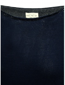 Ma'ry'ya pullover a maniche lunghe in cotone blu navy prezzo