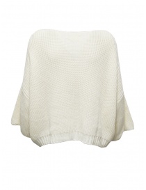 Ma'ry'ya maglia a scatola in cotone bianco panna