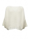 Ma'ry'ya maglia a scatola in cotone bianco pannashop online maglieria donna