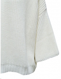 Ma'ry'ya boxy sweater in cream white cotton price
