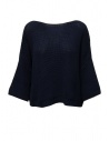 Ma'ry'ya boxy maglia in cotone blu navy acquista online YPK024 NAVY B4