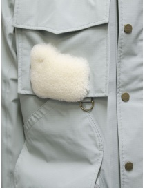 Woolrich giacca da pescatore in Goretex verde chiara giubbini uomo acquista online
