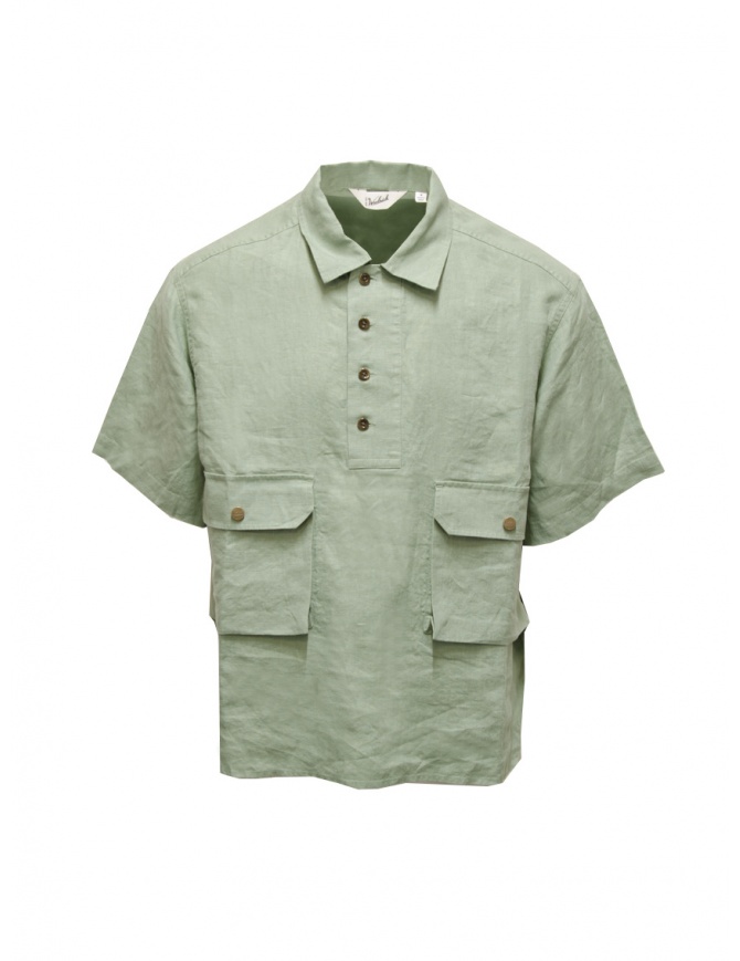 Craghoppers Camicia Uomo Maniche Corte In Lino E Cotone: Vestibilità Rilassata, Tasche Con Cerniera, Trattamento Anti-zanzare NosiBotanical