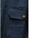 Woolrich camicia in lino maniche corte blu navy WJSI0071 NAVY acquista online