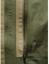 D-VEC camicia in lino khaki con cerniera VF-20200658 KHAKI acquista online