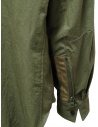 D-VEC camicia in lino khaki con cerniera prezzo VF-20200658 KHAKIshop online