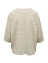 M.&Kyoko T-shirt in carta e cotone beige a fiori ricamati BEH01011WA L-GRAY 71 prezzo