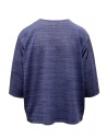 M.&Kyoko T-shirt in carta e cotone blu a fiori ricamati BEH01011WA D-BLUE 53 prezzo